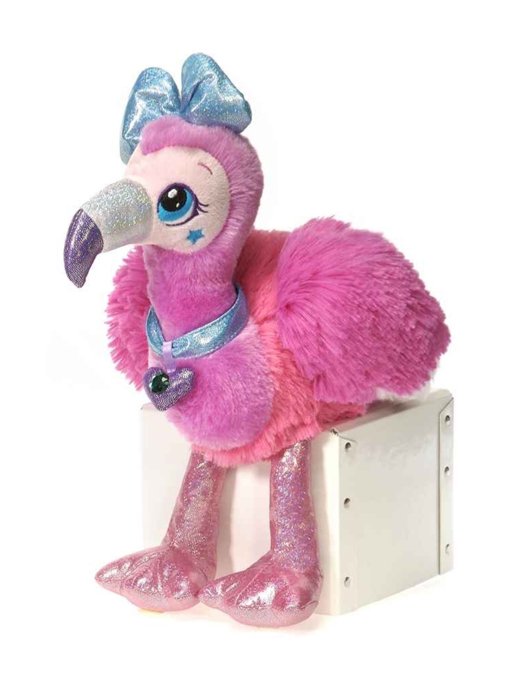 Stella The Flamingo Sparkle Starz Plush Toy - Pink 8"